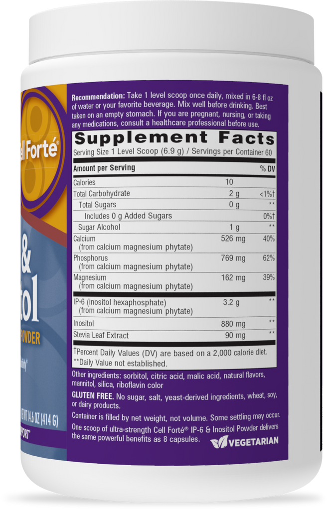 Cell Forté® IP-6 & Inositol Powder