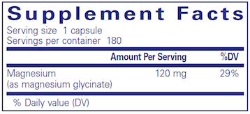 Magnesium glycinate 180 caps Pure Encapsulations