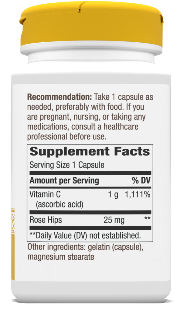 Vitamin C with Rose Hips Extra Strength‡