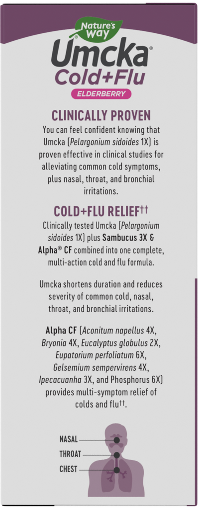 Umcka® Cold+Flu Elderberry Syrup