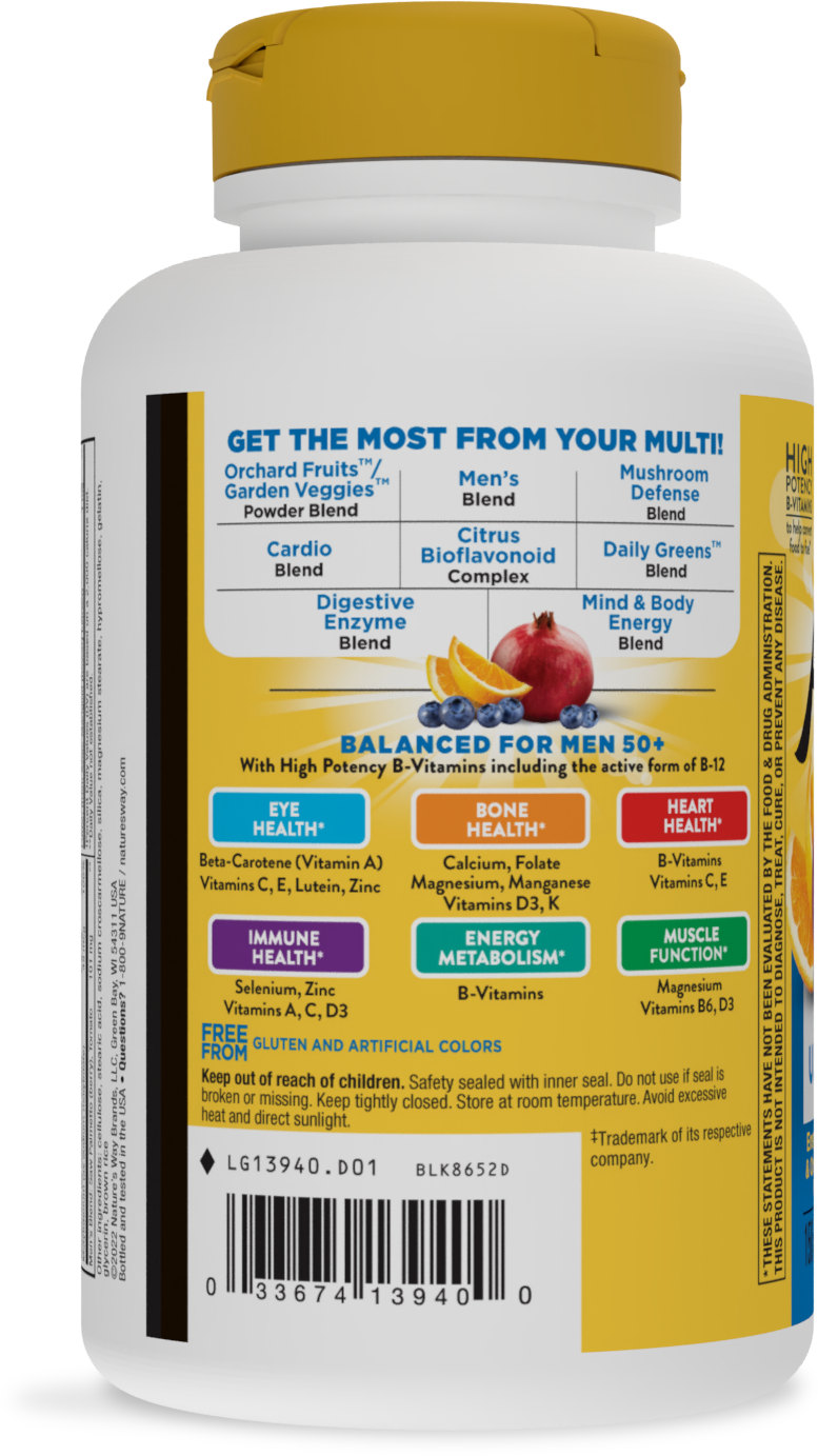 Alive!® Men's 50+ Ultra Multivitamin
