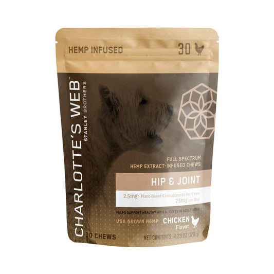 Charlottes Web Pet Chew Hip & Joint