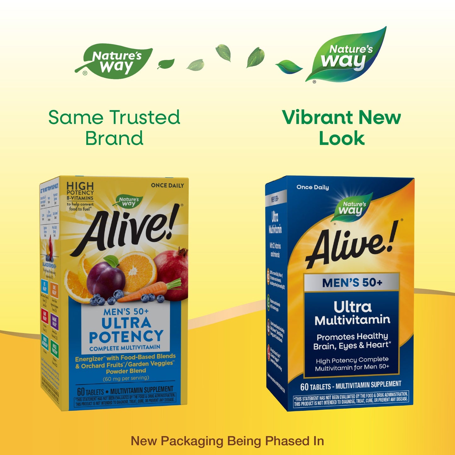 Alive!® Men's 50+ Ultra Multivitamin