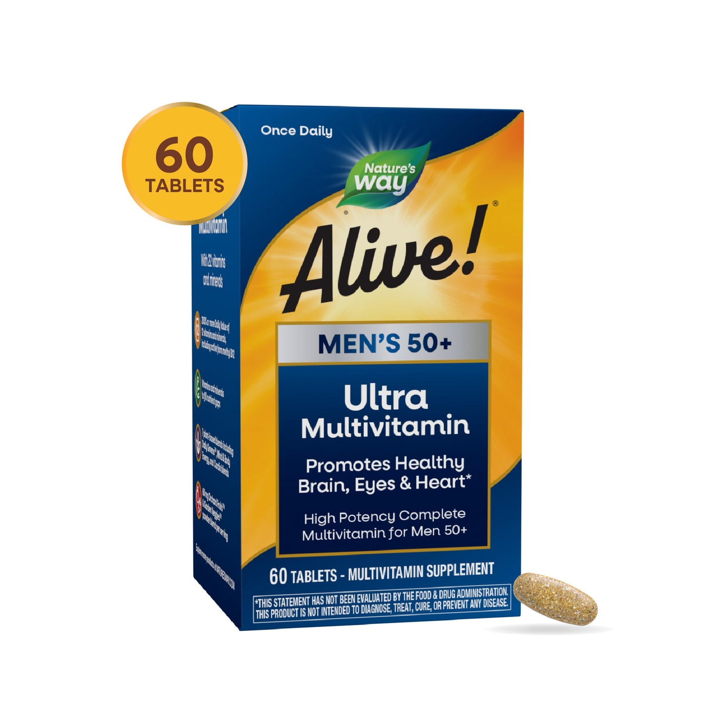 Alive!® Men's 50+ Ultra Multivitamin