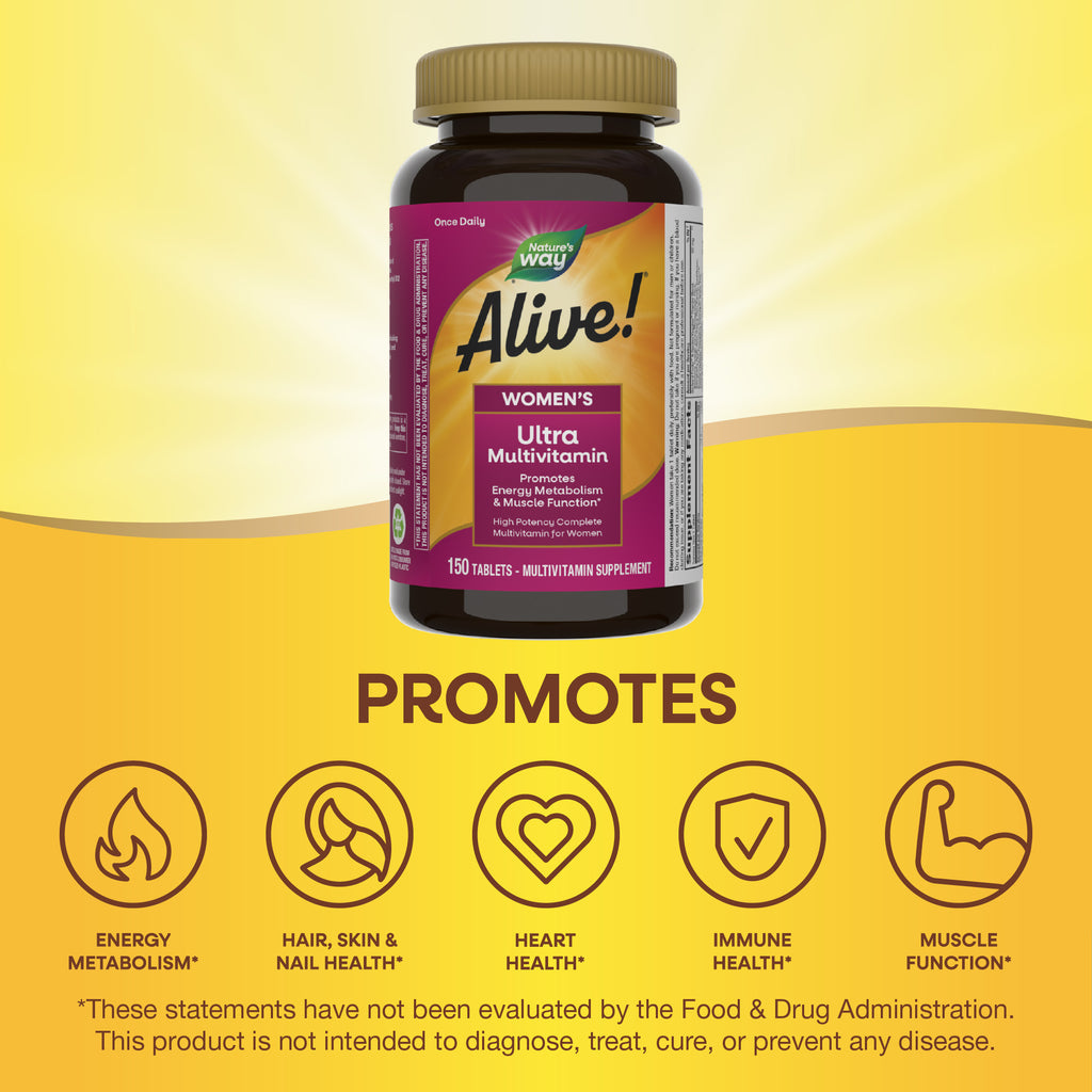 Alive!® Women's Ultra Potency Multivitamin