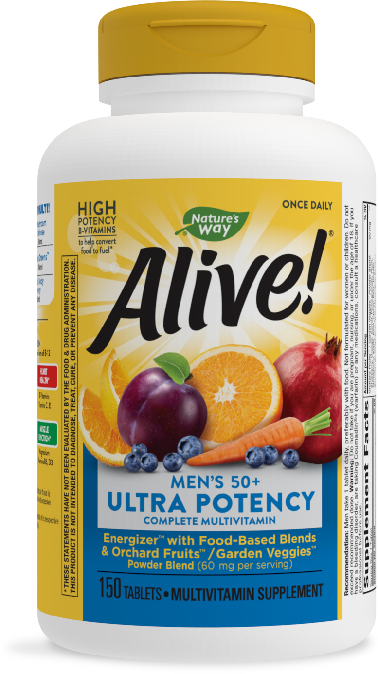 Alive!® Men's 50+ Ultra Multivitamin
