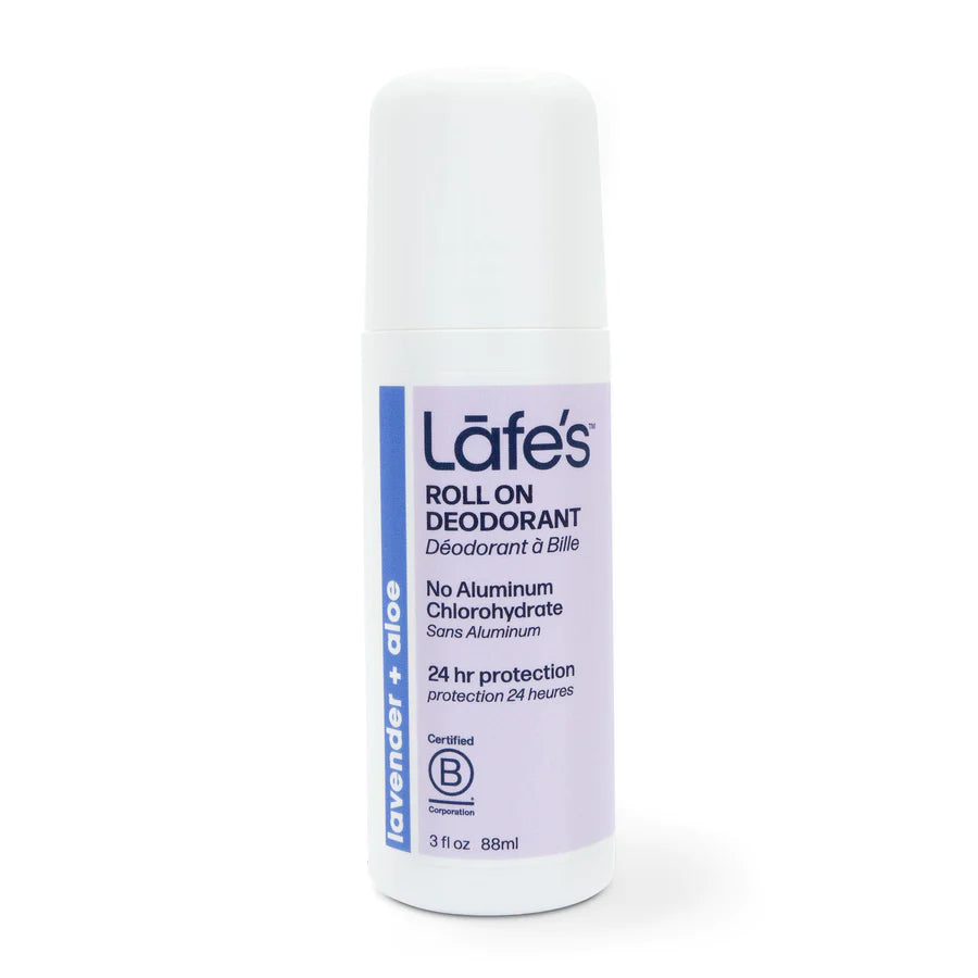 Lafes Roll On Lavender + Aloe