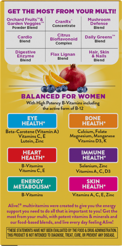Alive!® Women's Ultra Potency Multivitamin