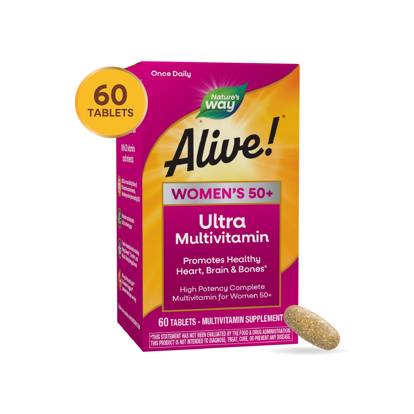 Alive!® Women’s 50+ Complete Multivitamin
