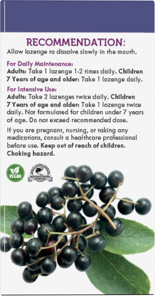 Sambucus Elderberry Original Lozenges