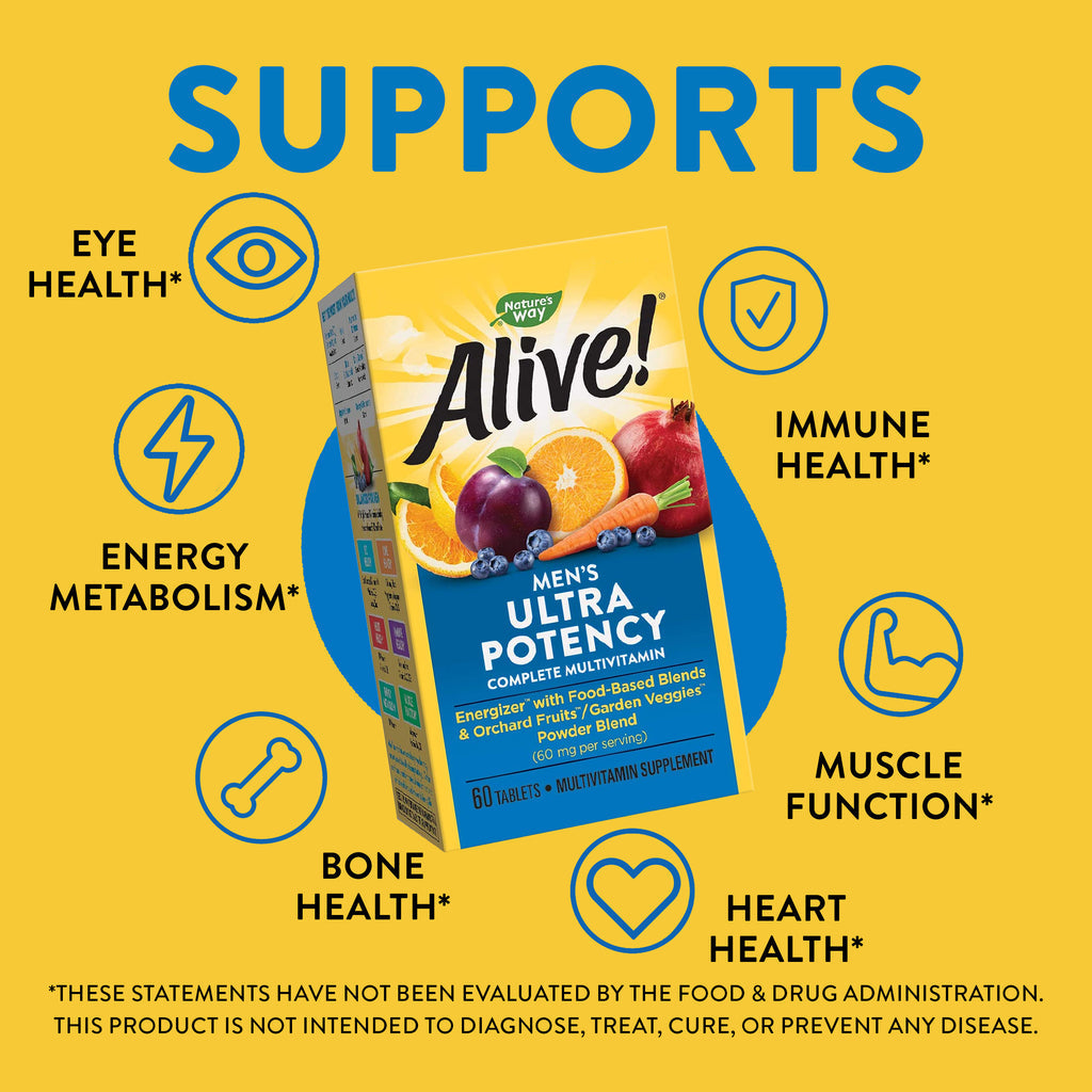 Alive!® Men’s Ultra Multivitamin