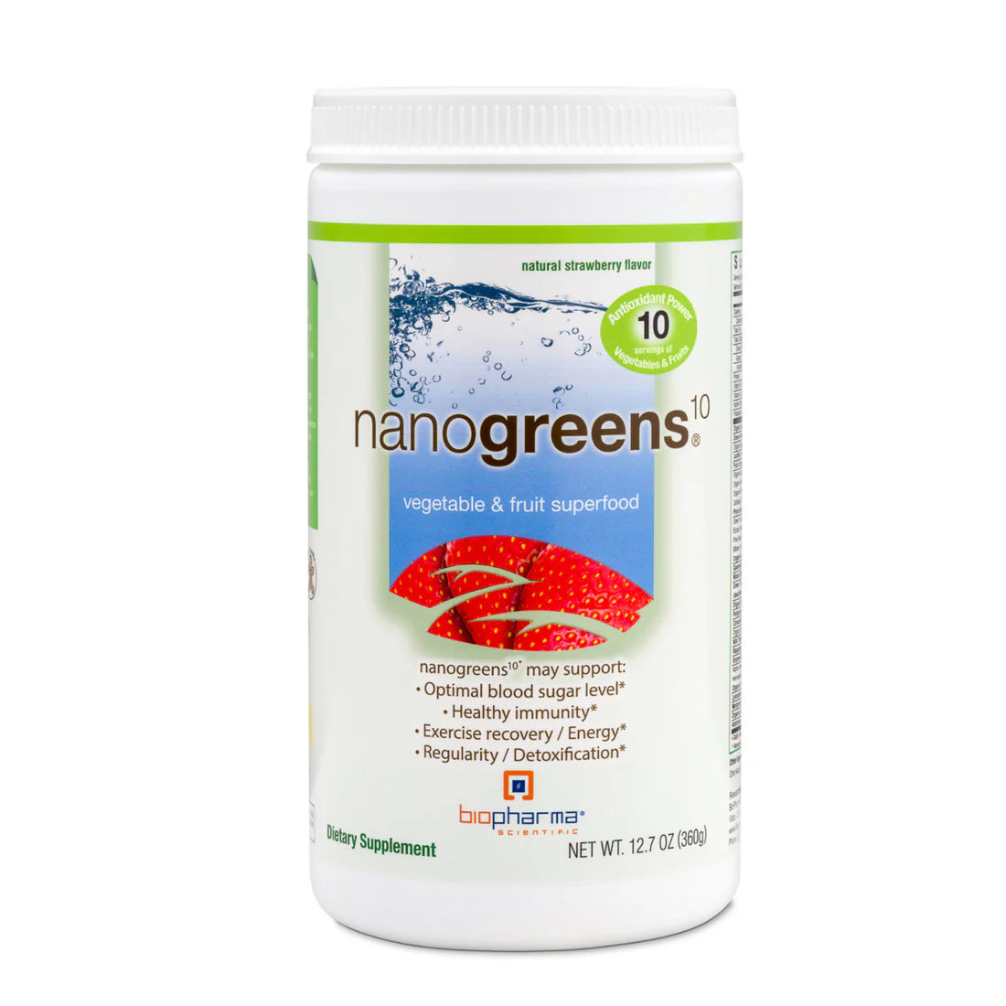 Biopharma Nanogreens Strawberry