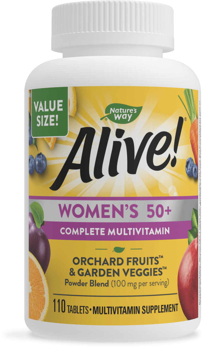 Alive!® Women’s 50+ Complete Multivitamin