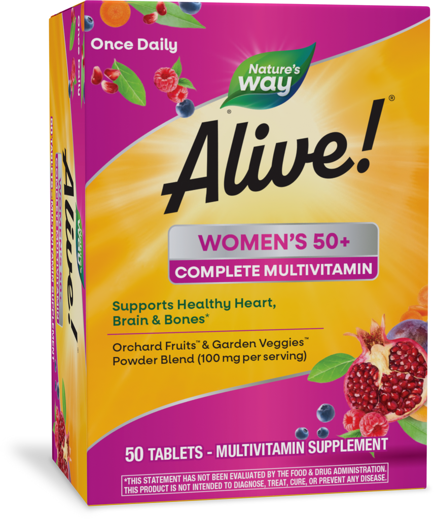 Alive!® Women’s 50+ Complete Multivitamin