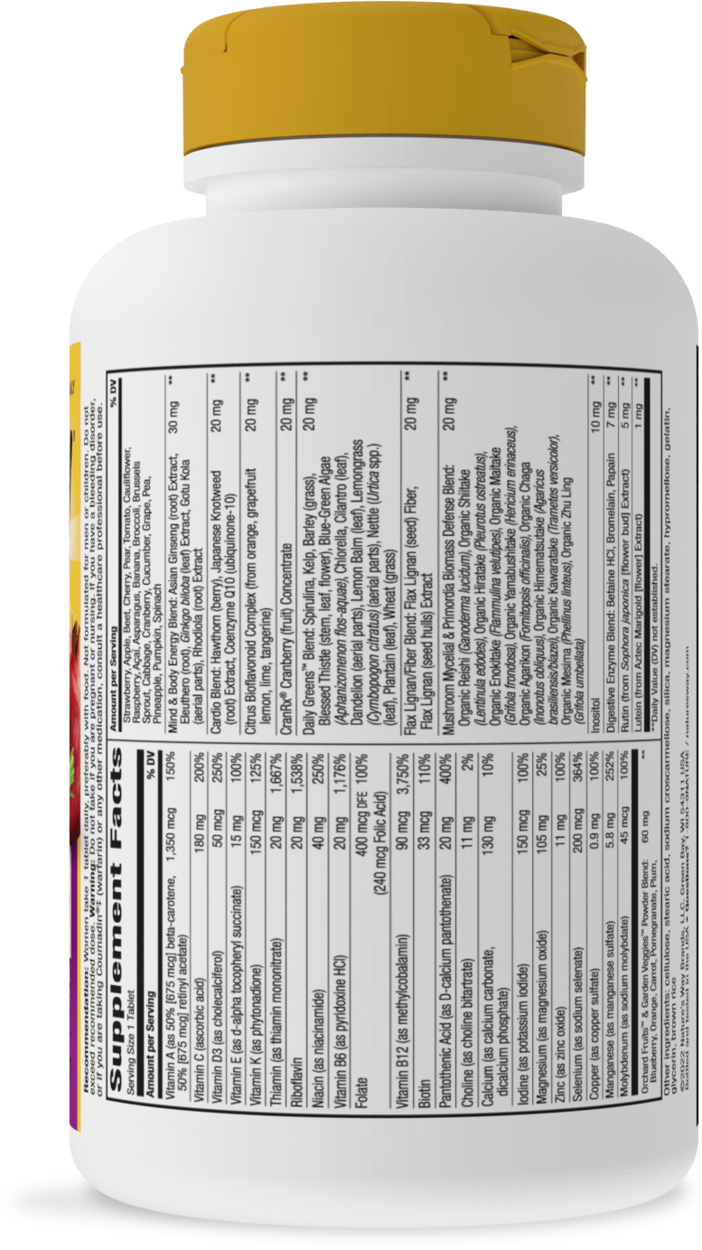 Alive!® Women’s 50+ Complete Multivitamin