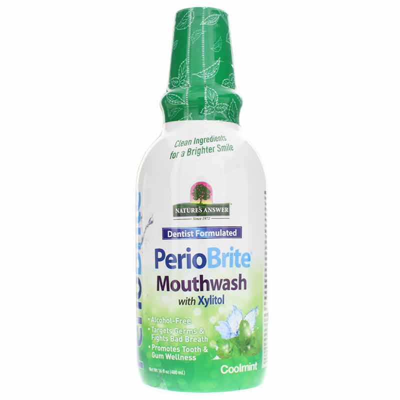 Nature's Answer PerioBrite Coolmint Mouthwash