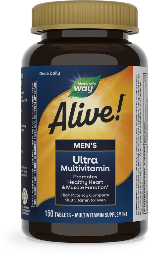 Alive!® Men’s Ultra Multivitamin