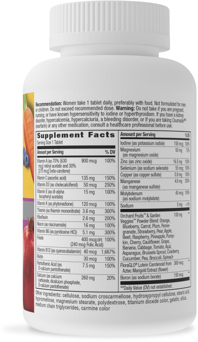 Alive!® Women’s 50+ Complete Multivitamin