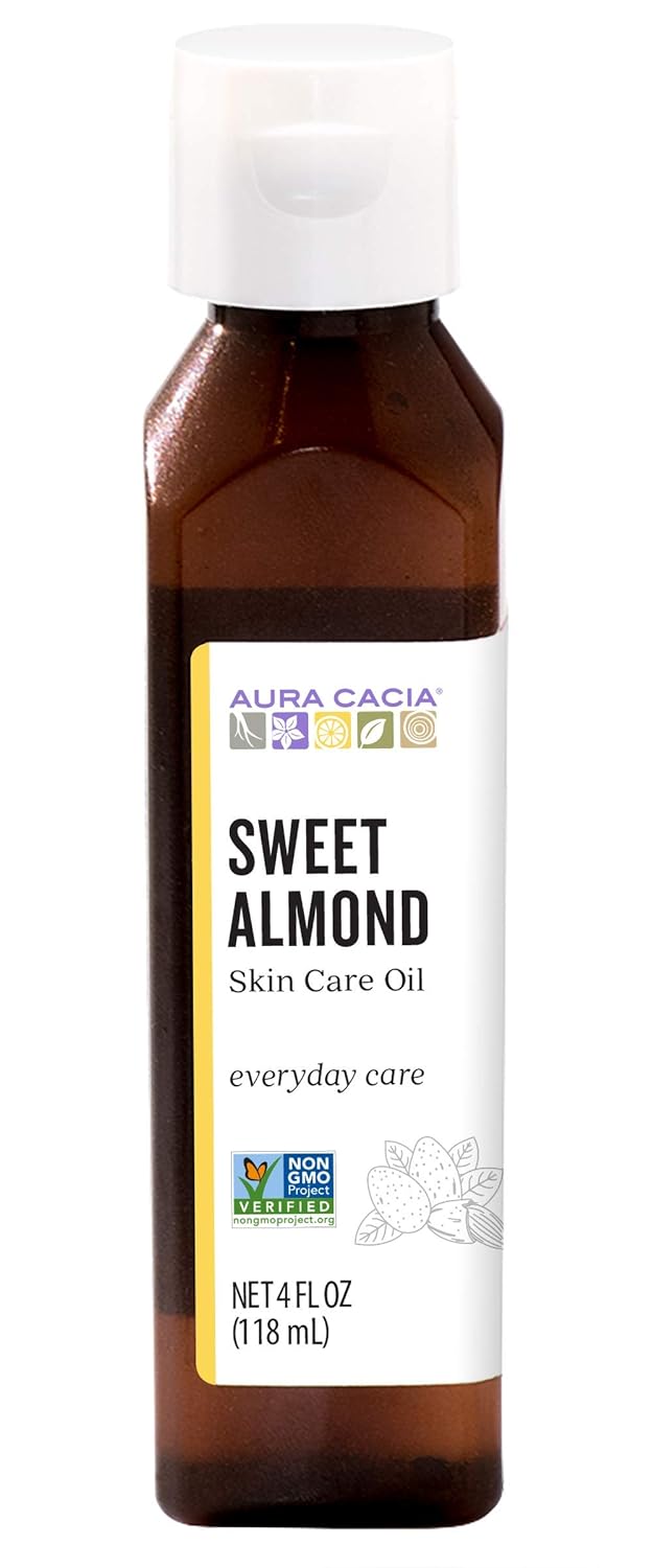 Aura Cacia Sweet Almond Skin Care Oil 4oz