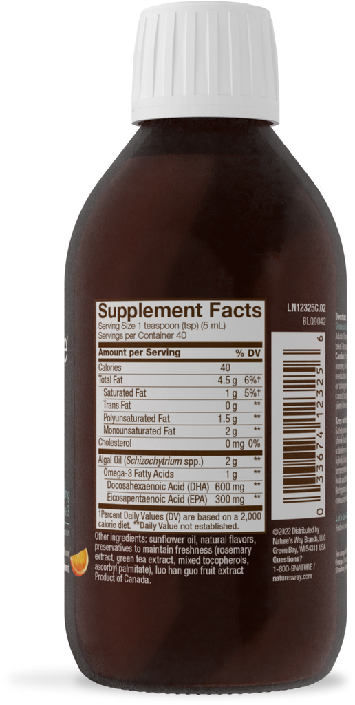 NutraVege™ Omega 3 Plant Cran-Orange