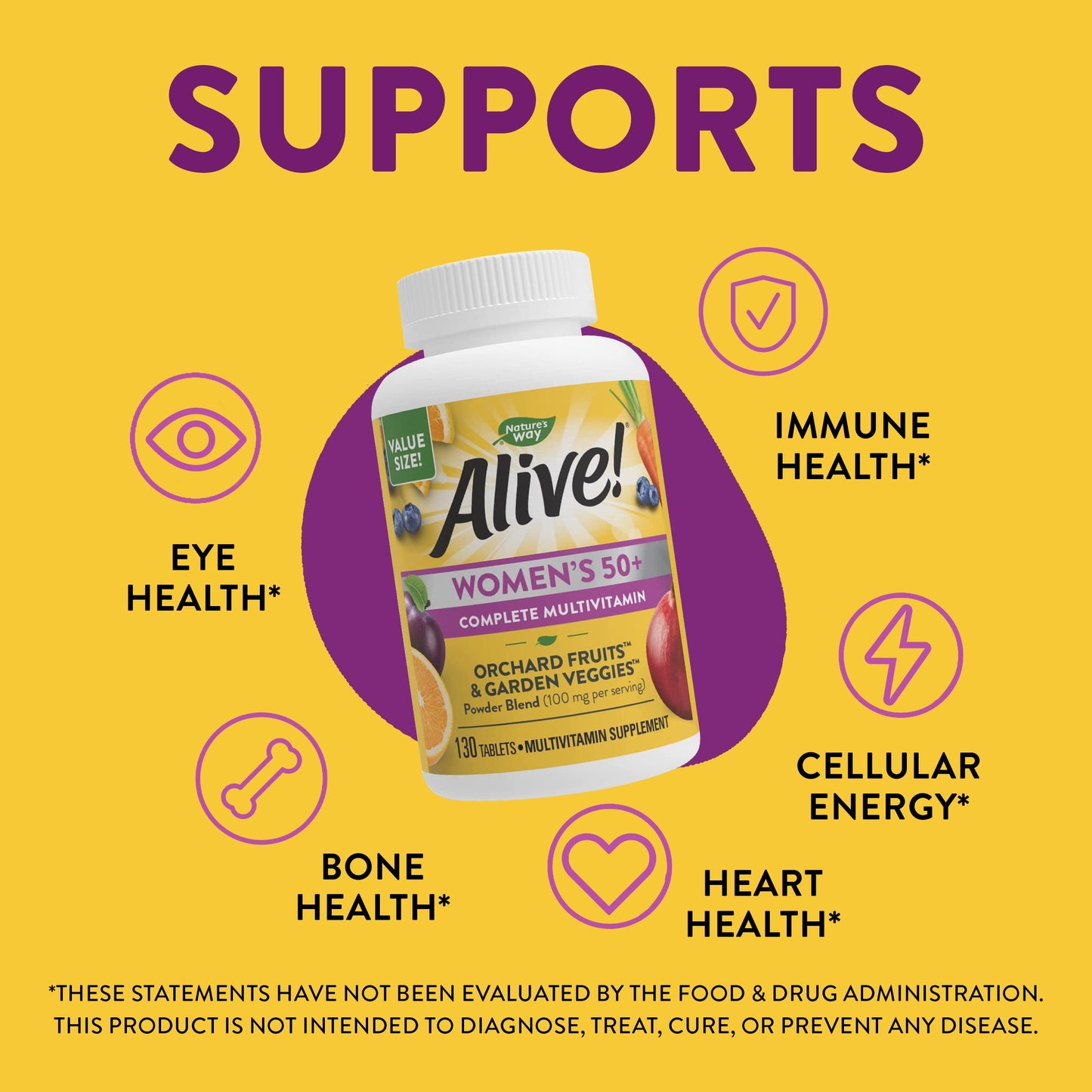 Alive!® Women’s 50+ Complete Multivitamin