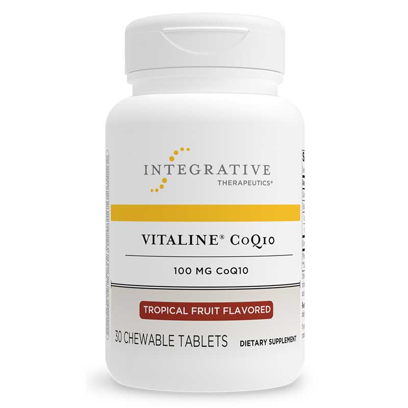 Vitaline CoQ10 100mg Tropical Fruit Chewable