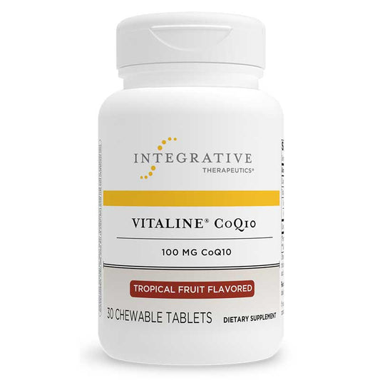 Vitaline CoQ10 100mg Tropical Fruit Chewable