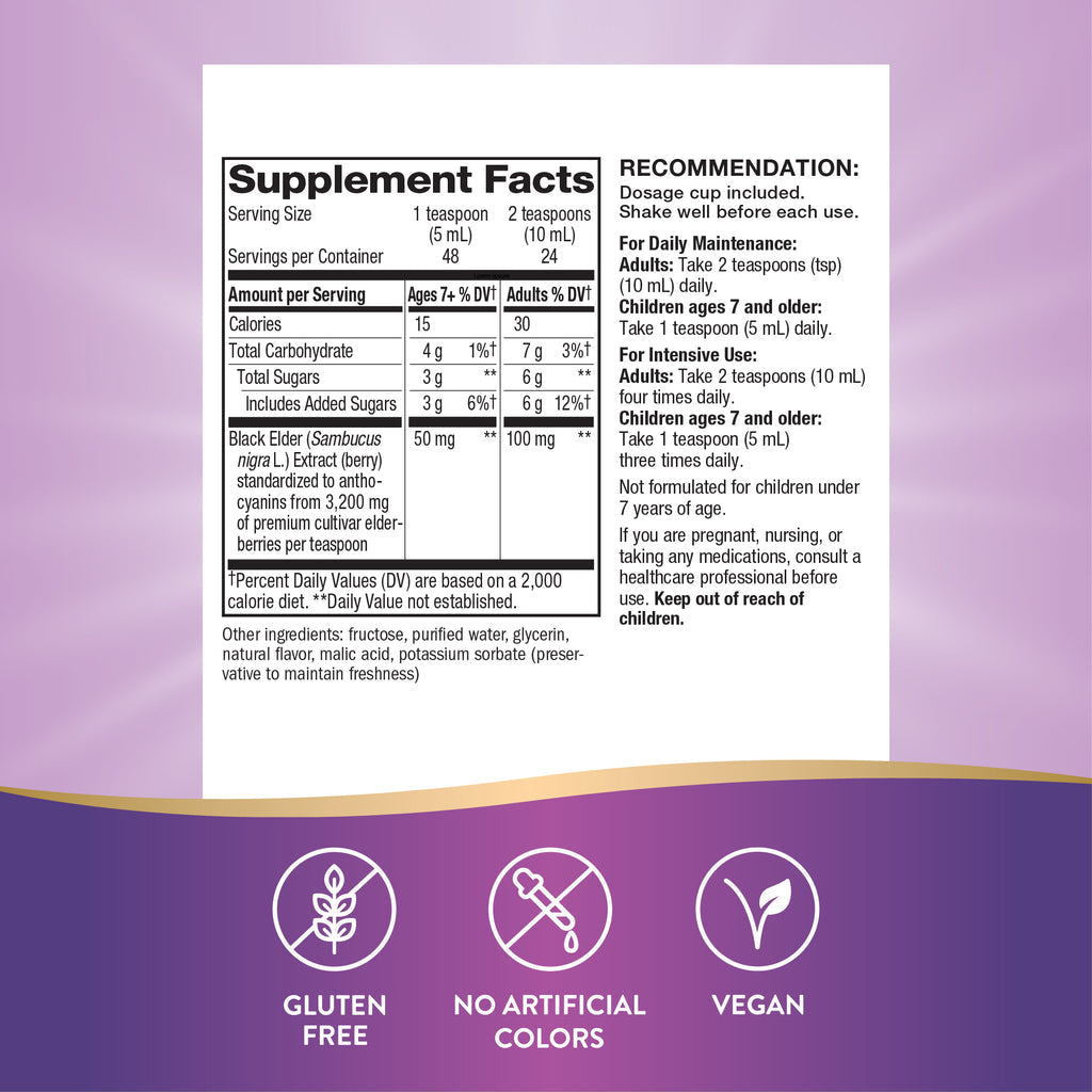 Sambucus Traditional Immune Syrup