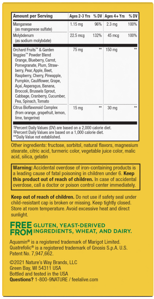 Alive!® Kids Chewable Multivitamin