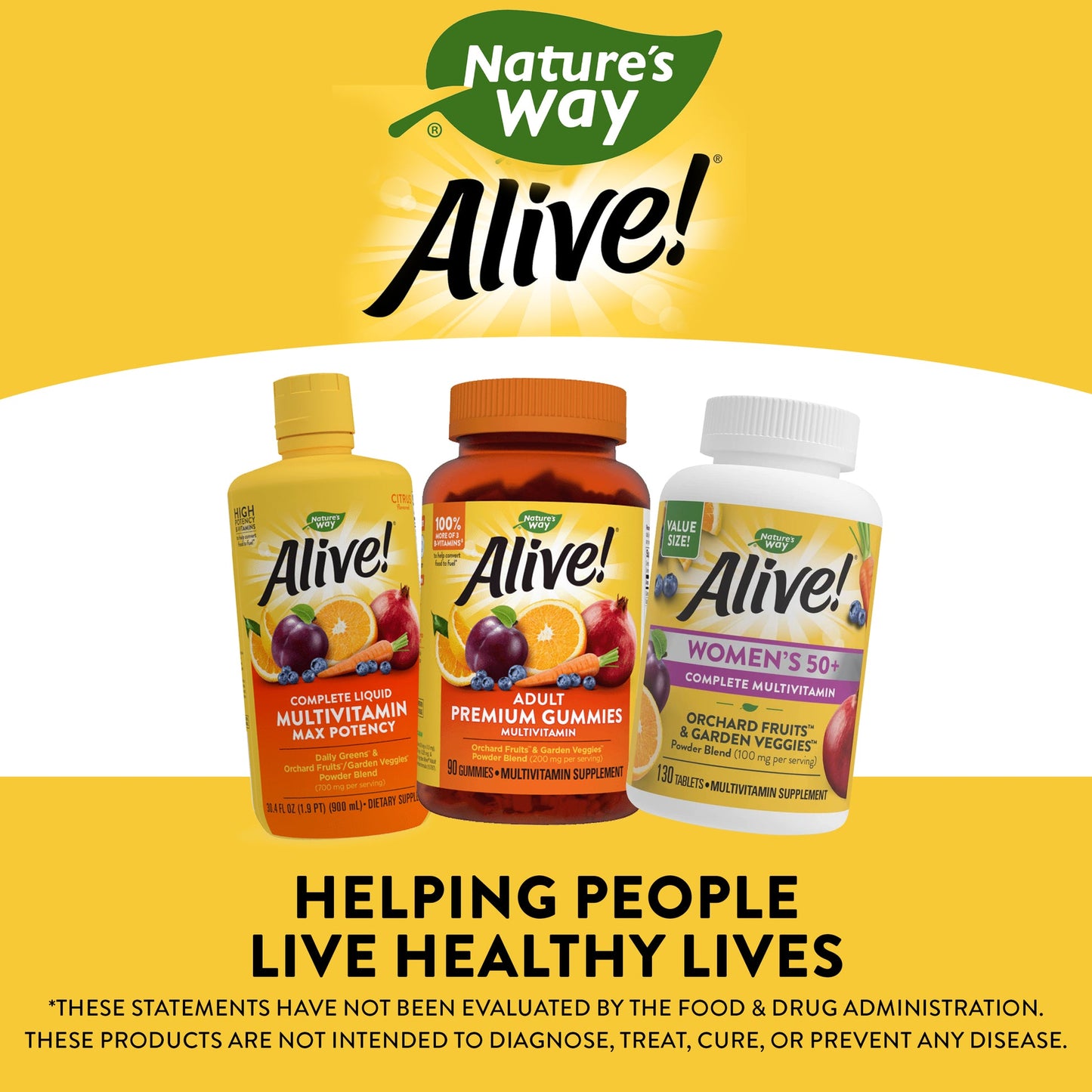 Alive!® Women’s 50+ Complete Multivitamin