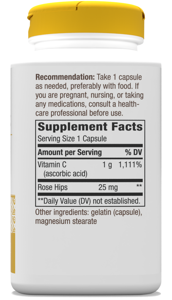 Vitamin C with Rose Hips Extra Strength‡