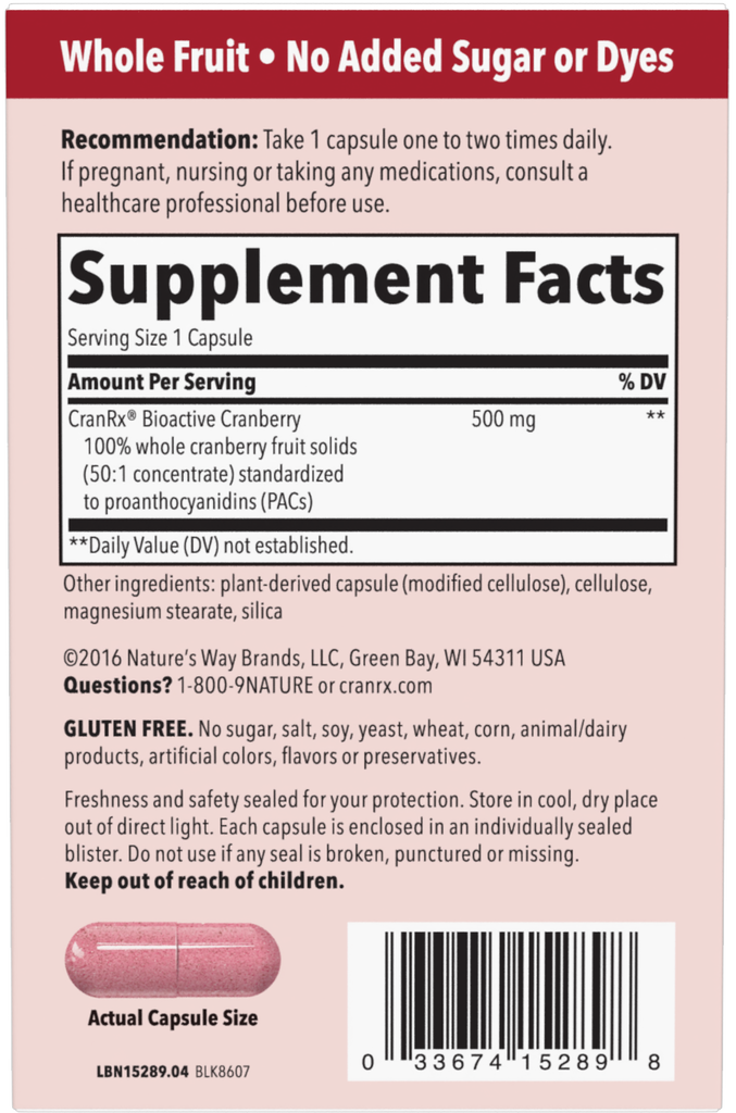 CranRx® BioActive Cranberry