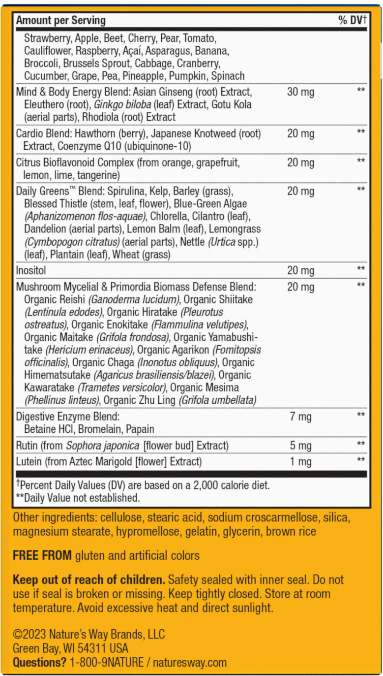 Alive!® Men's 50+ Ultra Multivitamin