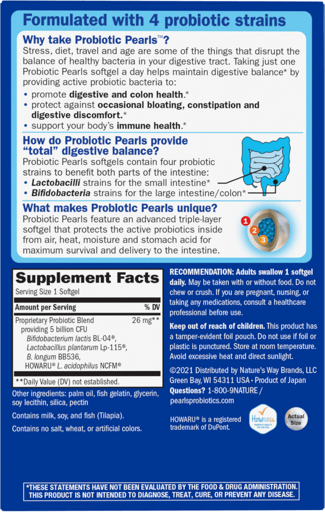 Probiotic Pearls™ MAX Potency